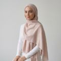 İpekçe Şal Hologram 70*200 Kum Beji resmi