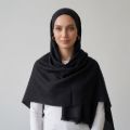İpekçe Şal Hologram 70*200 Siyah resmi