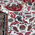 İpekçe Eşarp İp Rayon 100*100 Desenli - Kırmızı resmi