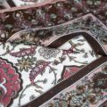 İpekçe Eşarp İp Rayon 100*100 Desenli - Pembe resmi